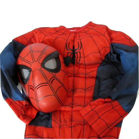 Rubies Marvel Spiderman Far From Home Child Sz Small Costume Face Mask Included - Picture 1 of 6